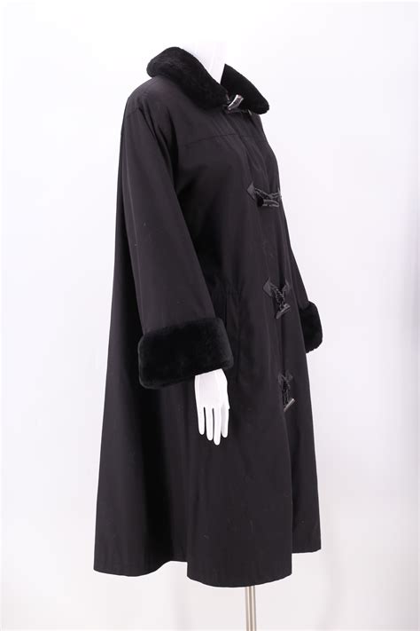 Yves Saint Laurent Fourrures / YSL Fourrures 80s vintage coat